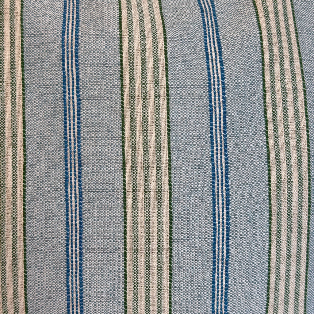 Large Zippered Bag: Beachy Blue Stripe - Freshie & Zero Studio Shop