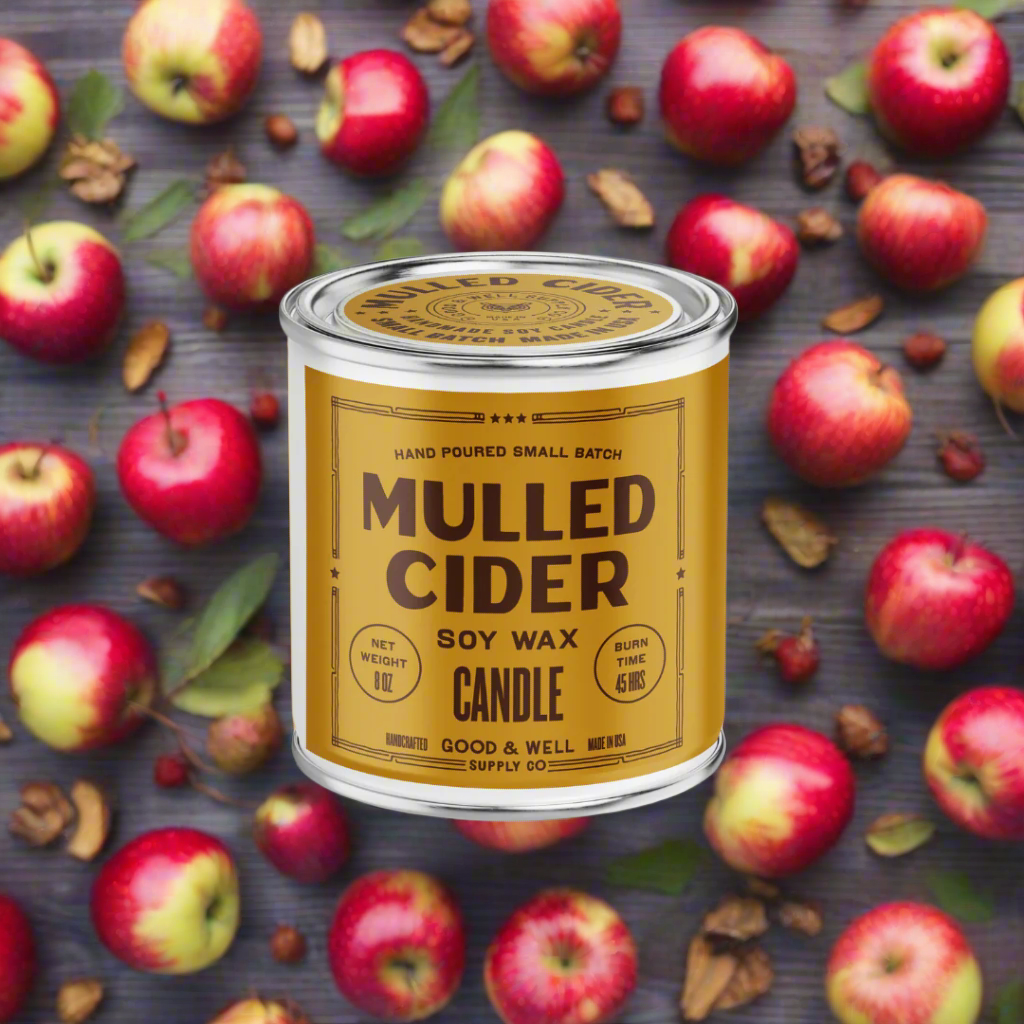 Mulled Cider Soy Candle by Good & Well Supply Co. - Freshie & Zero Studio Shop