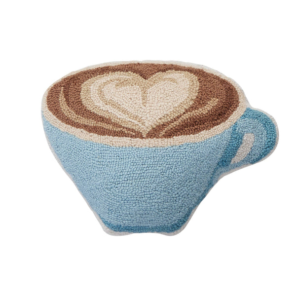 Latte Hook Pillow - Freshie & Zero Studio Shop
