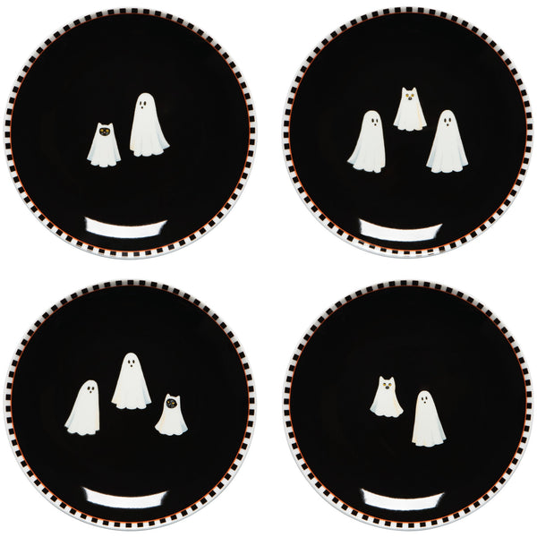 Kindred Spirits Appetizer Plates - Set of 4 - Freshie & Zero Studio Shop