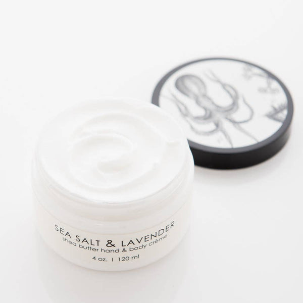 Sea Salt & Lavender Shea Butter Hand & Body Creme - Freshie & Zero Studio Shop