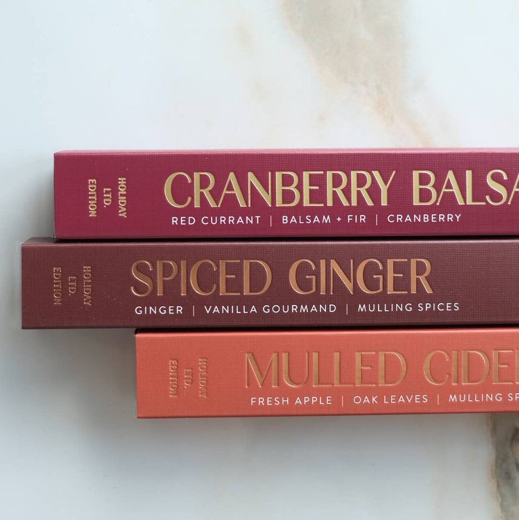 Spiced Ginger Holiday Incense by Botanica - Freshie & Zero Studio Shop