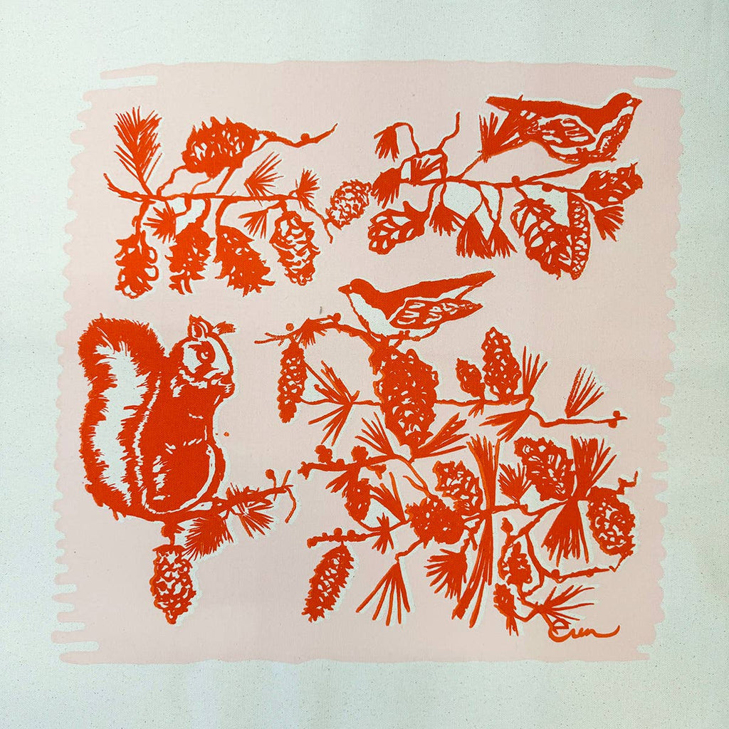 Pine Cone Tree Christmas Stocking | Erin Flett - Freshie & Zero Studio Shop