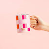 Insulated Stainless Mug - Sweetheart Check - Freshie & Zero Studio Shop