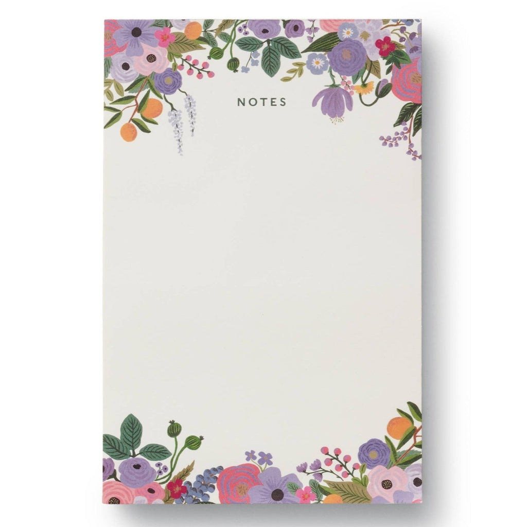 Violet Garden Party Notepad - Freshie & Zero Studio Shop