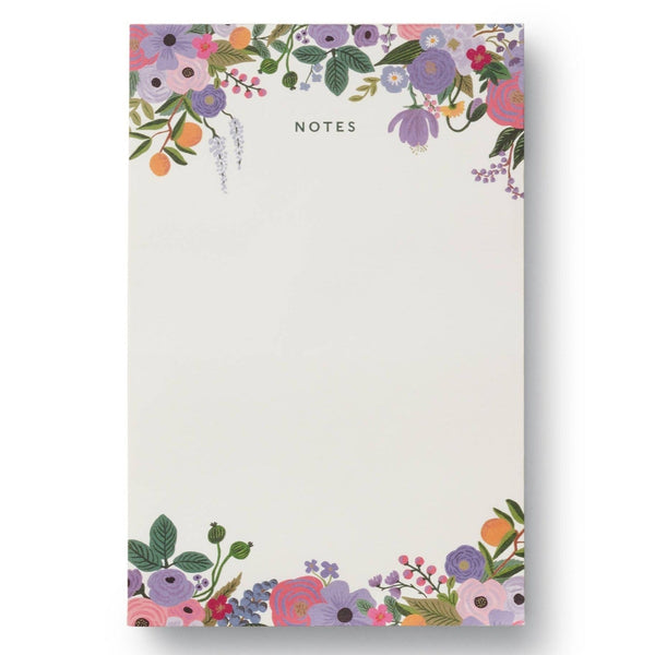 Violet Garden Party Notepad - Freshie & Zero Studio Shop