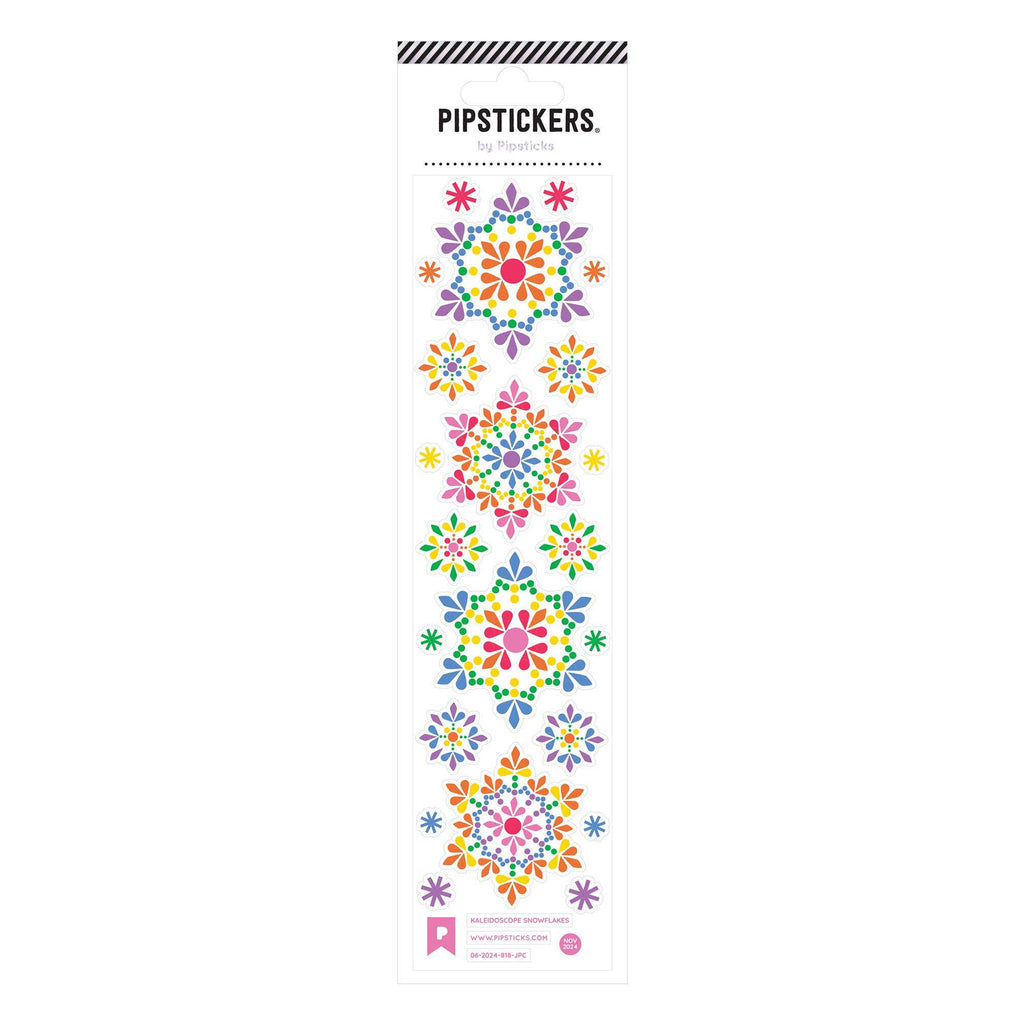 Kaleidoscope SnowflakesSticker Sheet - Freshie & Zero Studio Shop