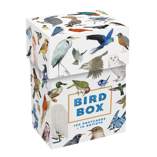 Bird Box: 100 Postcards by 10 Artists - Freshie & Zero Studio Shop