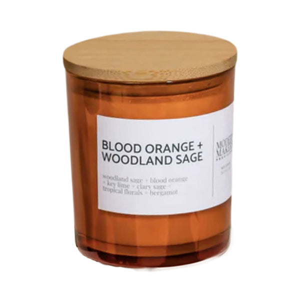 Blood Orange + Woodland Sage Candle by Modern Makers - Freshie & Zero Studio Shop
