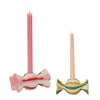 Cute Candy Taper Candle Holders - Freshie & Zero Studio Shop