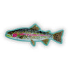 Glitter Rainbow Trout Fish Sticker - Freshie & Zero Studio Shop