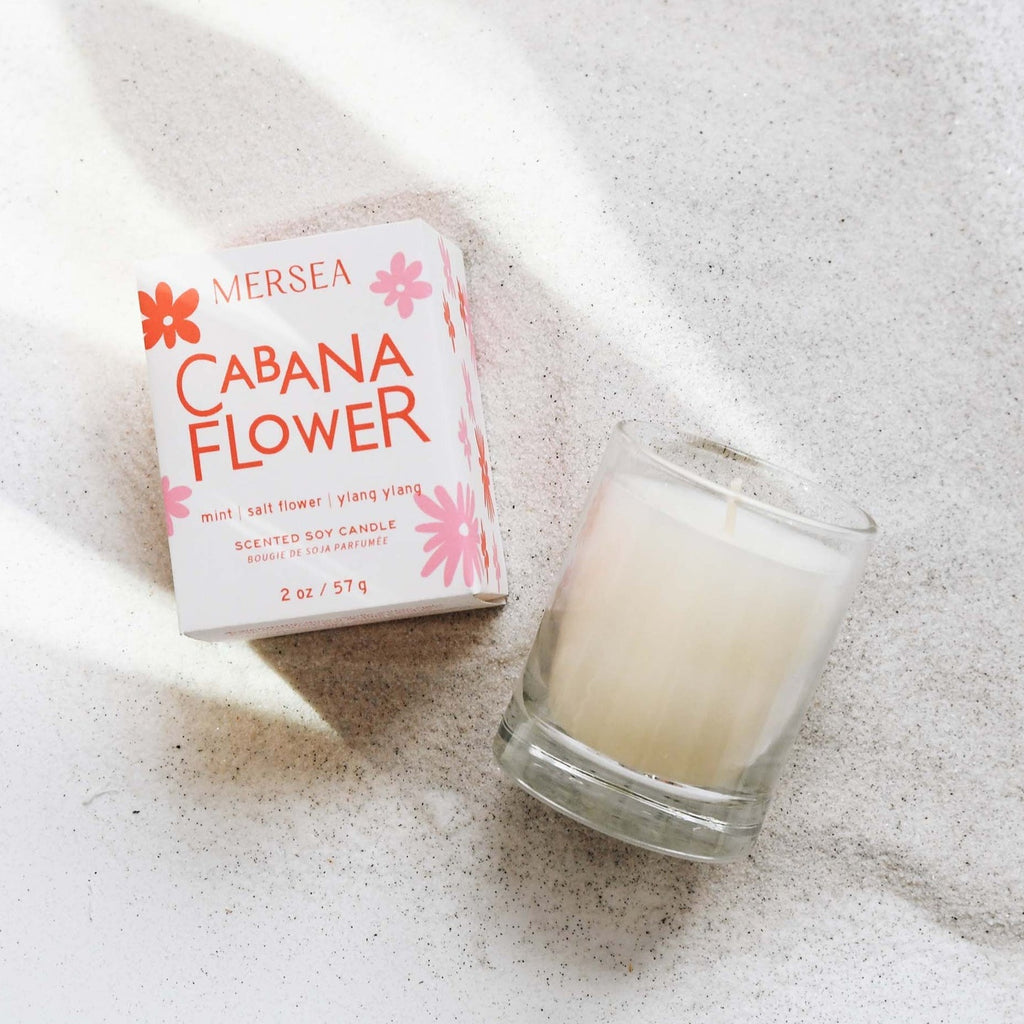 Cabana Flower Soy Candle by MerSea - Freshie & Zero Studio Shop