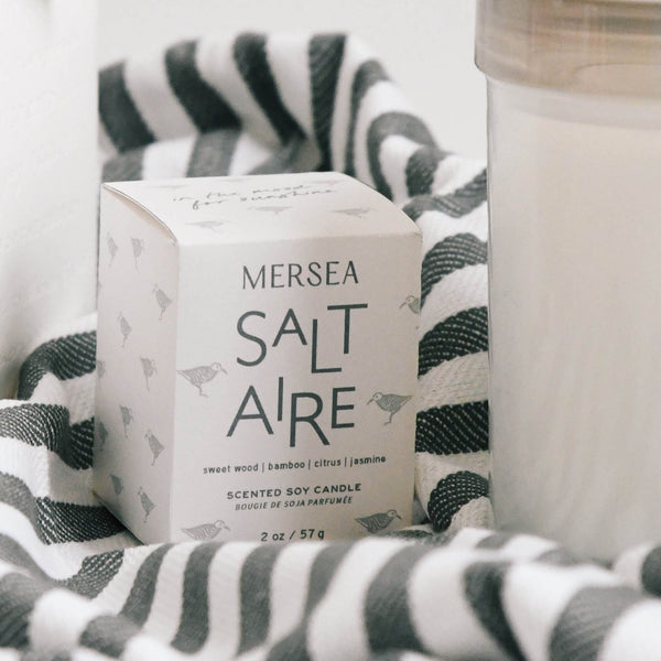 Saltaire Soy Candle by MerSea - Freshie & Zero Studio Shop