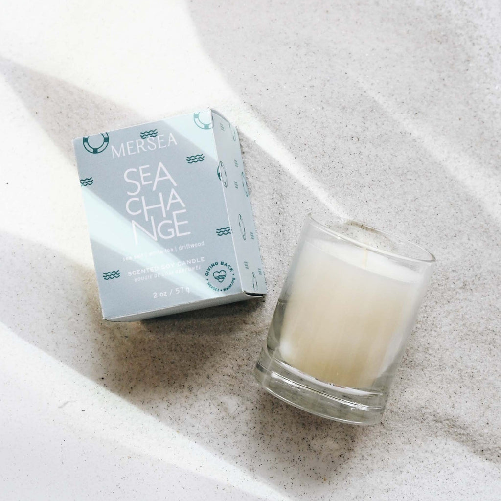 Sea Change Soy Candle by MerSea - Freshie & Zero Studio Shop