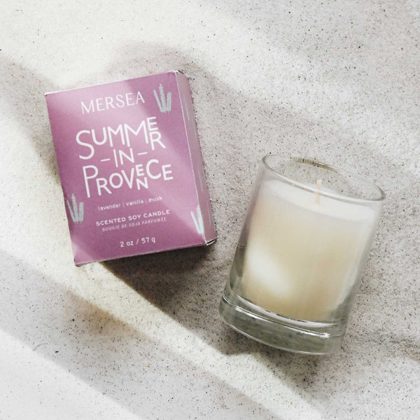 Summer in Provence Soy Candle by MerSea - Freshie & Zero Studio Shop