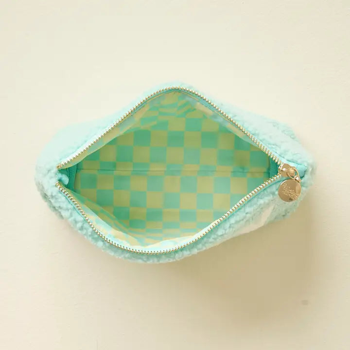 Teddy Zippered Pouch - Salty - Freshie & Zero Studio Shop