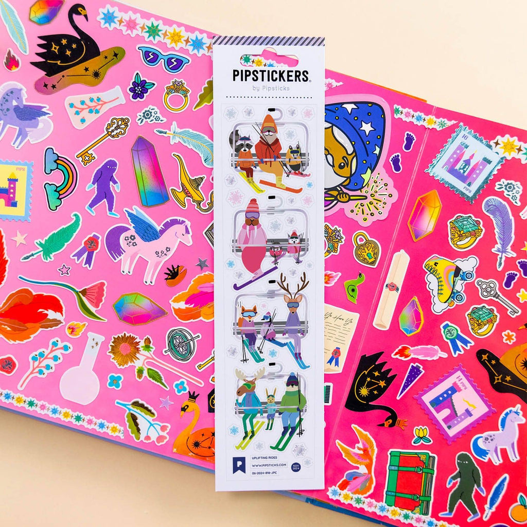 Uplifting Rides Sticker Sheet by Pipstickers - Freshie & Zero Studio Shop