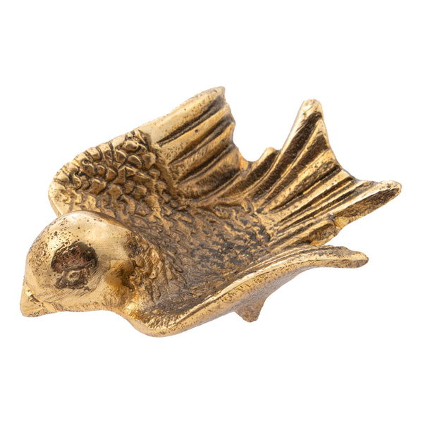 Bird Golden Metal Ring Bowl - Freshie & Zero Studio Shop
