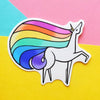 Rainbow Unicorn Sticker - Freshie & Zero Studio Shop