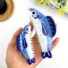 Sardine Fish Hair Claw: Large - Freshie & Zero Studio Shop