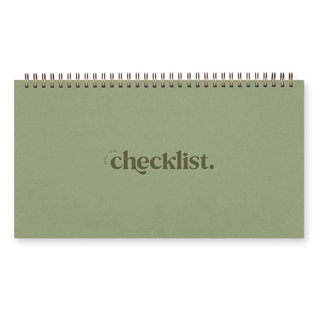 Weekly To Do Checklist Undated Weekly Planner - Freshie & Zero Studio Shop