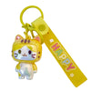 TV Cat Key Charm Keychain - Freshie & Zero Studio Shop
