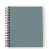 Daily Overview Planner | Assorted Colors // Undated: Steel Blue - Freshie & Zero Studio Shop