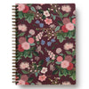Dahlia Maroon Spiral Notebook by Rifle Paper Co - Freshie & Zero Studio Shop