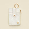 Keychain Wallet - Woven White - Freshie & Zero Studio Shop