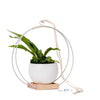 Braid & Loom Plant Hanger large white (Light & Airy) - Freshie & Zero Studio Shop