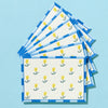 Yellow Floral Pattern Letterpress Card Box Set - Freshie & Zero Studio Shop