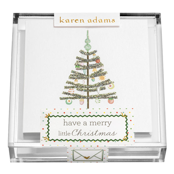 Christmas Tree Gift Enclosures: Box of 6 - Freshie & Zero Studio Shop