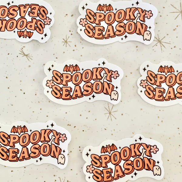 Spooky Season Sticker - Freshie & Zero Studio Shop