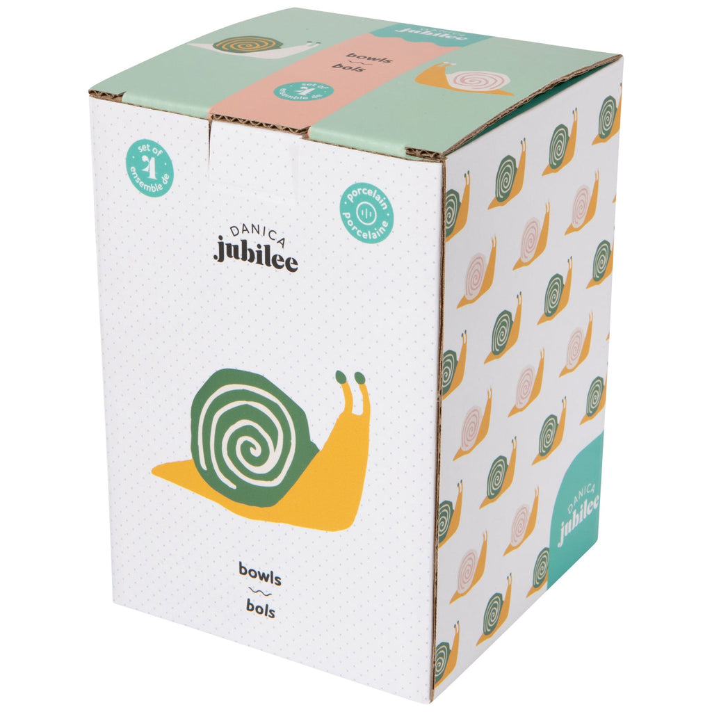 Snail Bowls by Danica - Set of 4 - Freshie & Zero Studio Shop