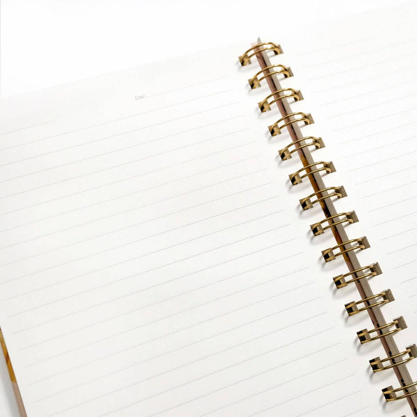 Green and Pink Floral Hardcover Notebook - Freshie & Zero Studio Shop