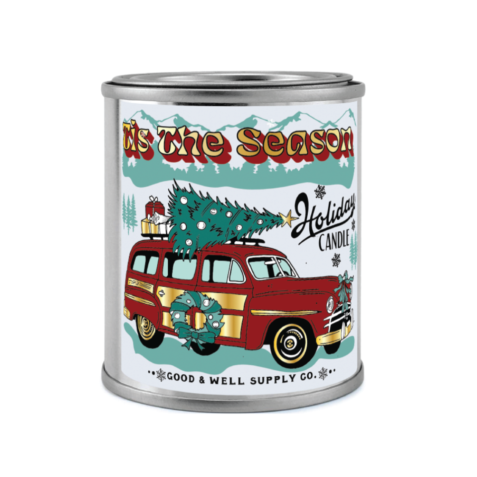 Tis the Season Holiday Soy Candle by Good & Well Supply Co. - Freshie & Zero Studio Shop