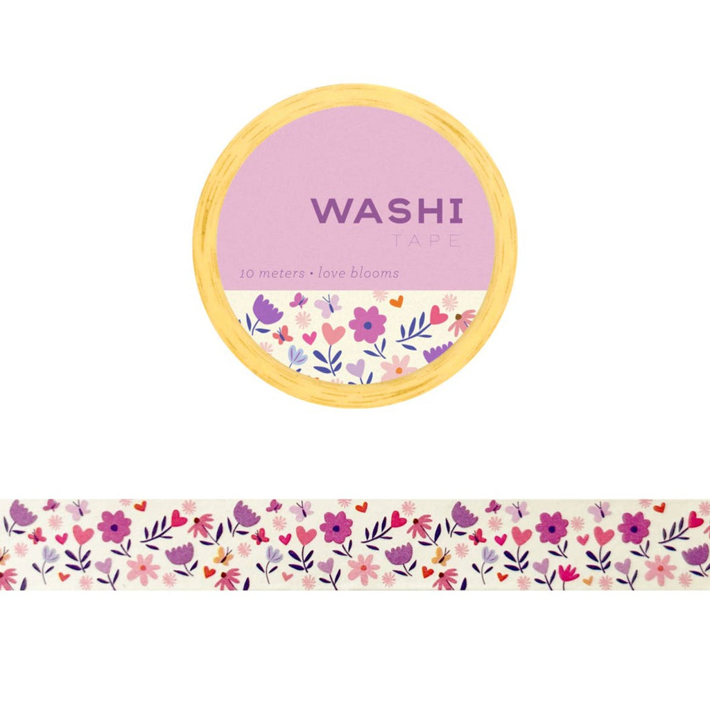 Washi Tape: Love Blooms - Freshie & Zero Studio Shop