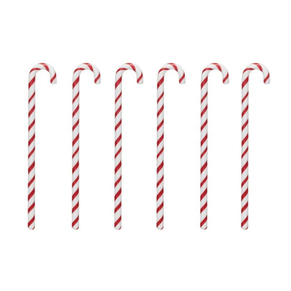 candy cane glass stir sticks