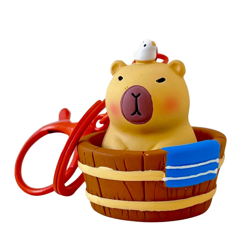 Capybara Key Charm Keychain - Freshie & Zero Studio Shop