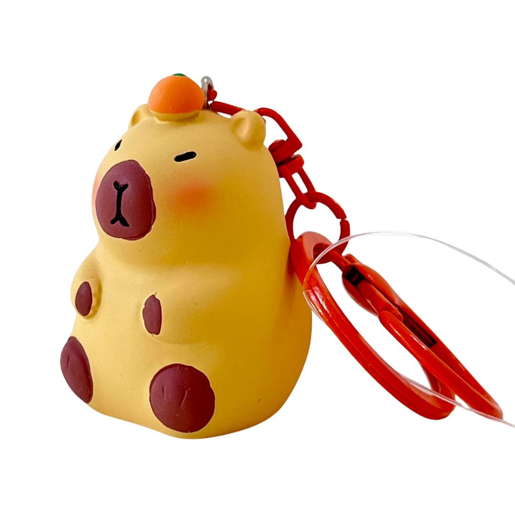 Capybara Key Charm Keychain - Freshie & Zero Studio Shop
