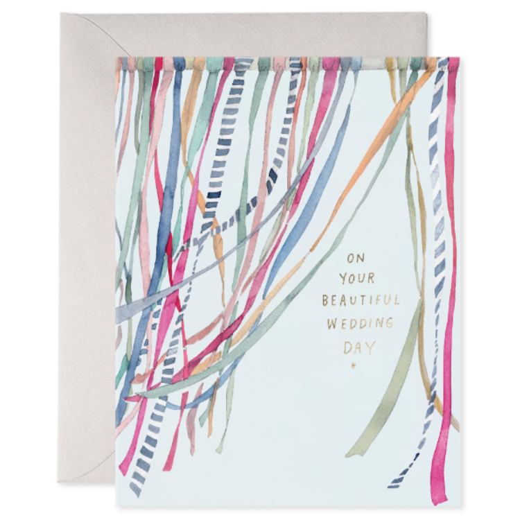 Beautiful Wedding Day Card by E. Frances Paper - Freshie & Zero Studio Shop