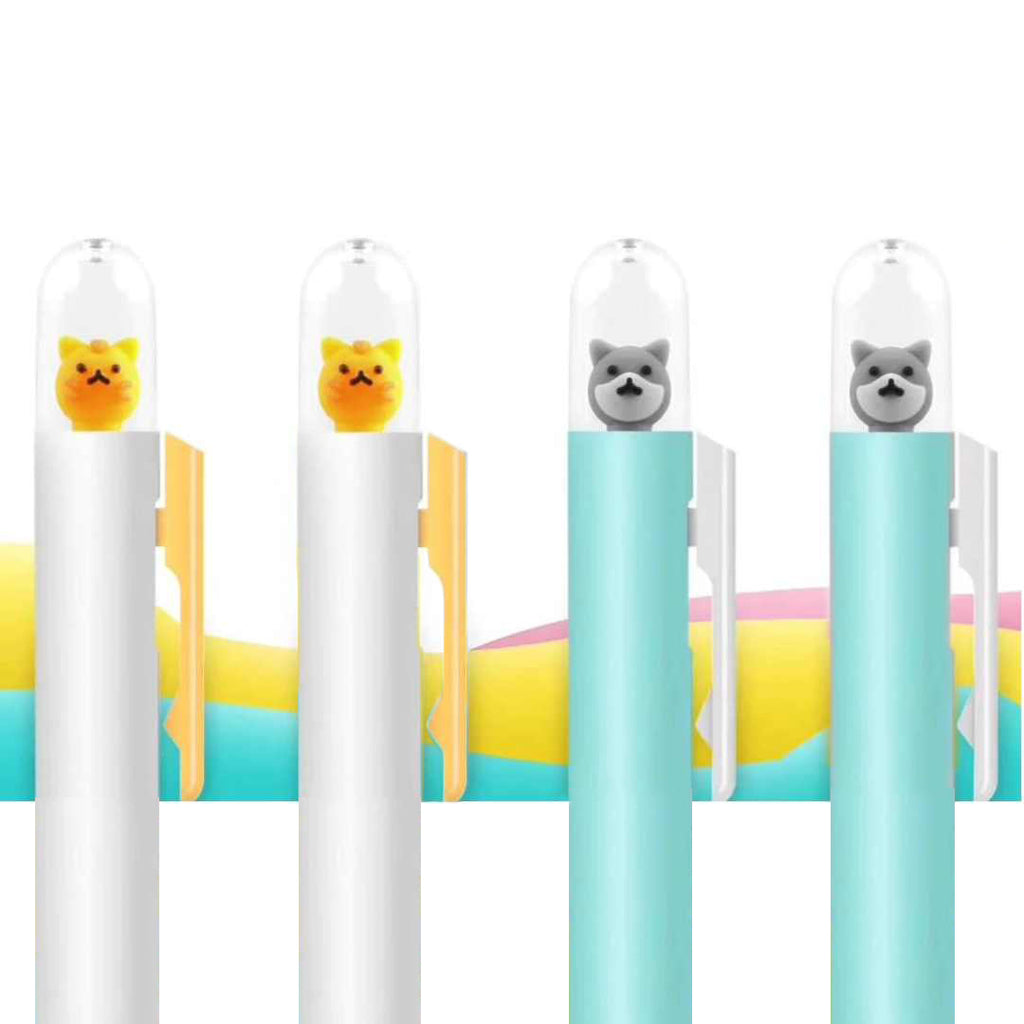 Peekaboo Cat + Dog Gel Pens - Freshie & Zero Studio Shop
