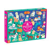 Cats & Dogs 100 Piece Double-Sided Puzzle - Freshie & Zero Studio Shop