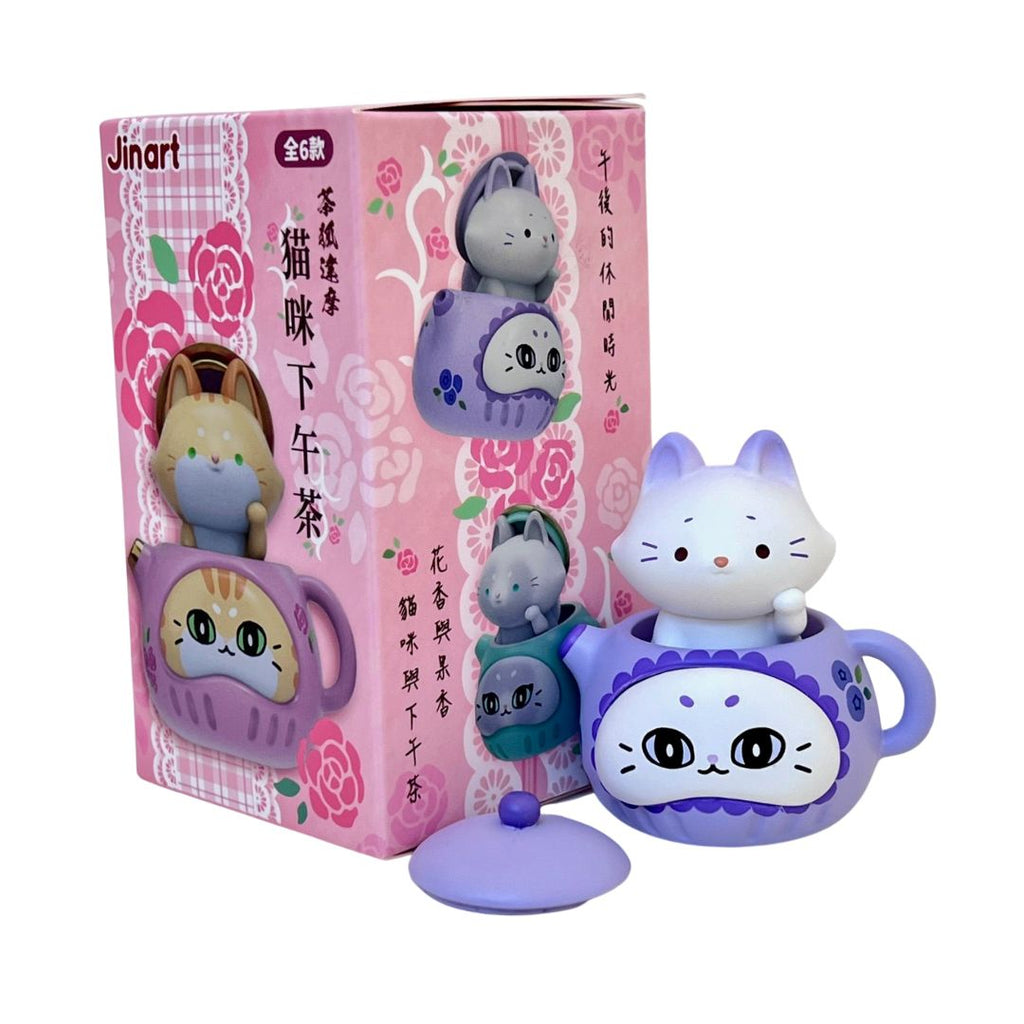 Kawaii Teapot Cat Figurine Blind Box Jinart - Freshie & Zero Studio Shop