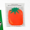 Oblong Tomato Acrylic Magnet - Freshie & Zero Studio Shop