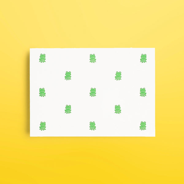 Boxed Note Cards by Shorthand Press: Frogs - Freshie & Zero Studio Shop