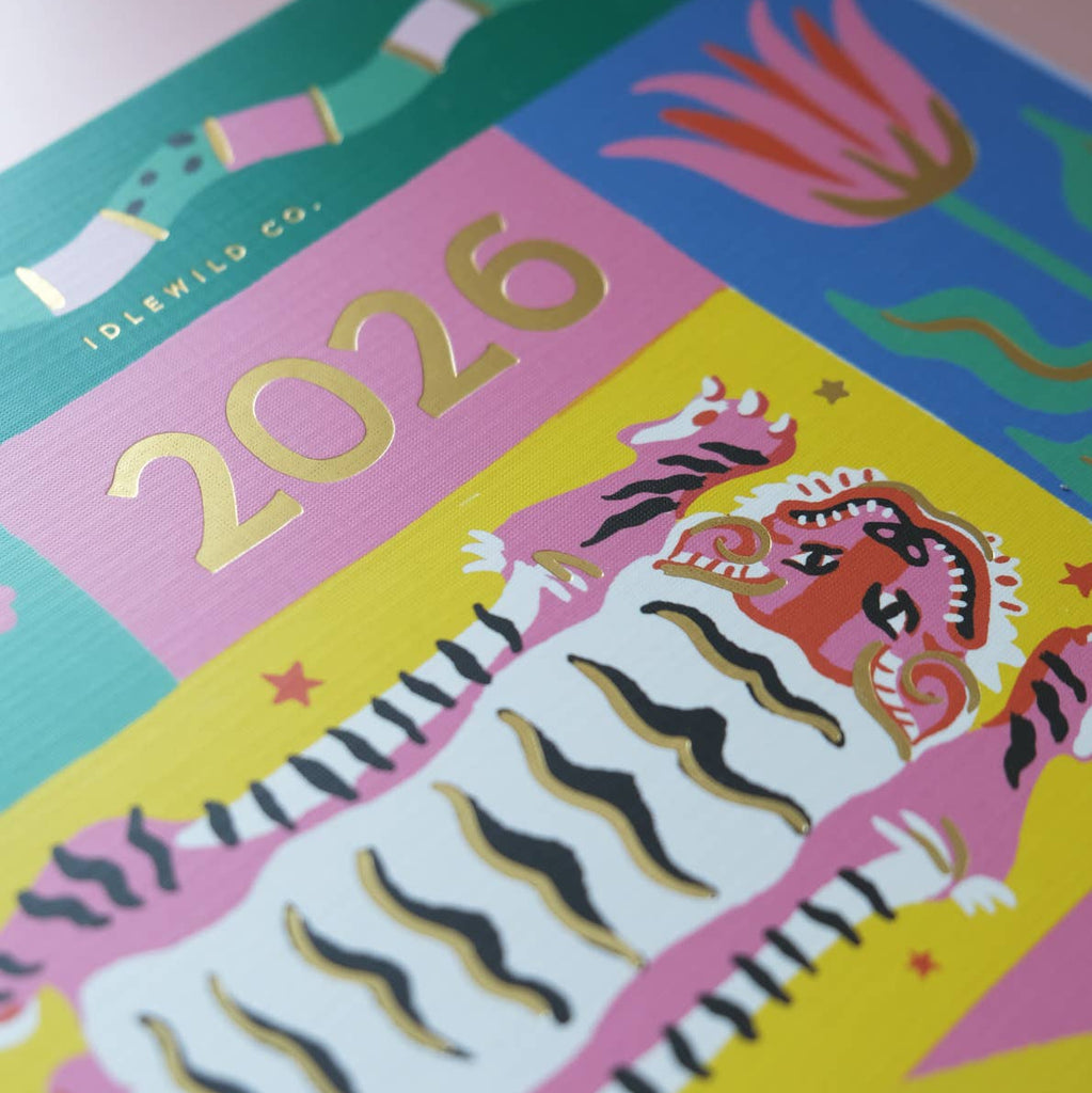 2026 Fullsize Softcover Planner, Lucky Charms - Freshie & Zero Studio Shop