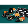 Jack-O-Lantern Felted Wool Coasters - Set of 4 - Freshie & Zero Studio Shop