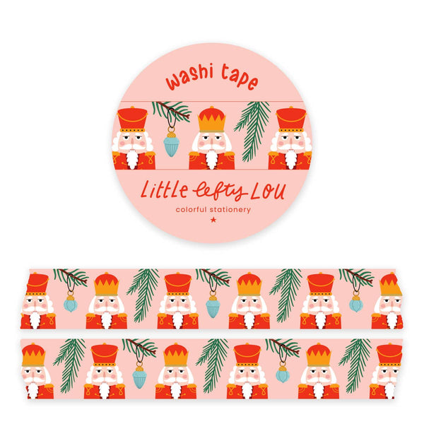 Nutcrackers Washi Tape - Freshie & Zero Studio Shop