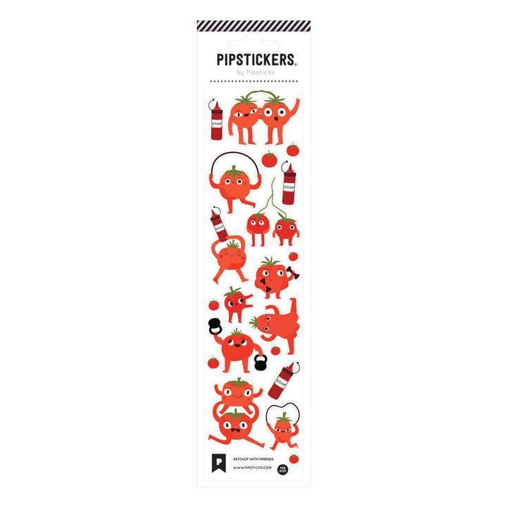 Tomato Friends Sticker Sheet by Pipstickers - Freshie & Zero Studio Shop